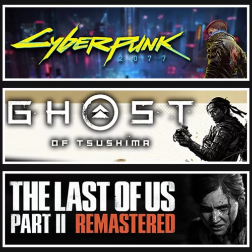  Cyberpunk +Ghost Of Tsushima +The Last Of Us 2